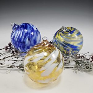 Hand Blown Glass Ornaments - Set #1
