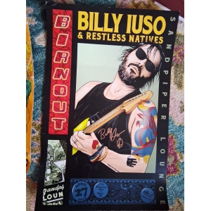 Signed Billy Iuso poster