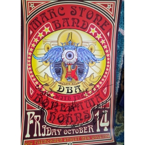 Signed Marc Stone poster