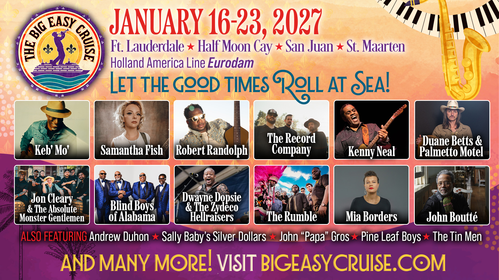 Big Easy Cruise Cabin for 2