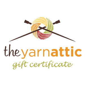 The Yarn Attic $100 Gift Certificate