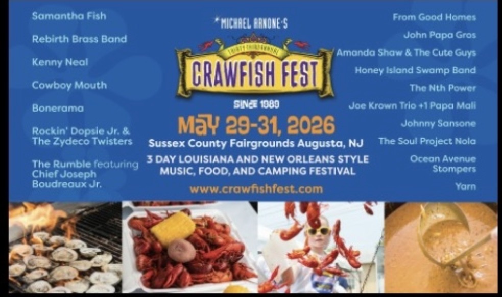 Michael Arnone's Crawfish Fest: Two 3 night Camping/Admission Tickets
