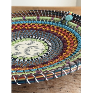 "Zydeco" Pine Needle Basket / Bowl