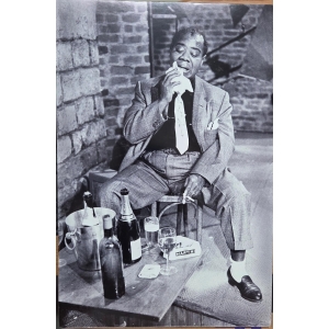 Louis Armstrong Photo Placard