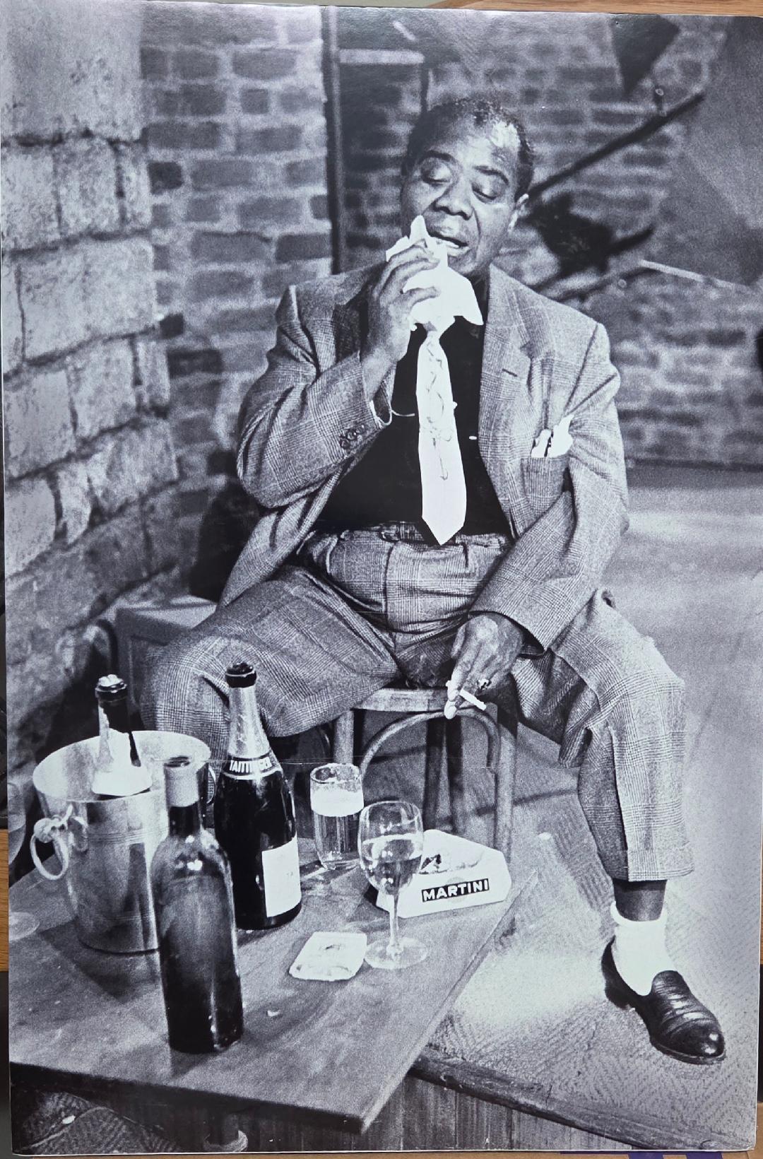 Louis Armstrong Photo Placard