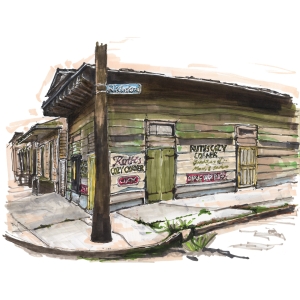 Personalized Print of Jon Cleary's "Ruth's Cozy Corner" Artwork