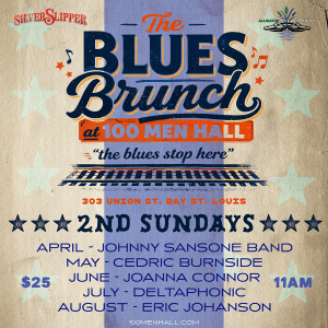 Blues Brunch for 2 at 100 Men Hall in Bay St Louis MS