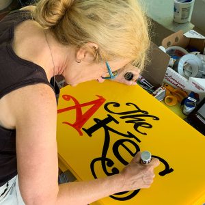 24" x 18" Custom Nan Parati Sign For YOU